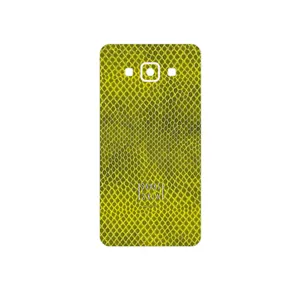 MAHOOT Yellow Snake Skin Cover Sticker for Samsung Galaxy A5 2015
