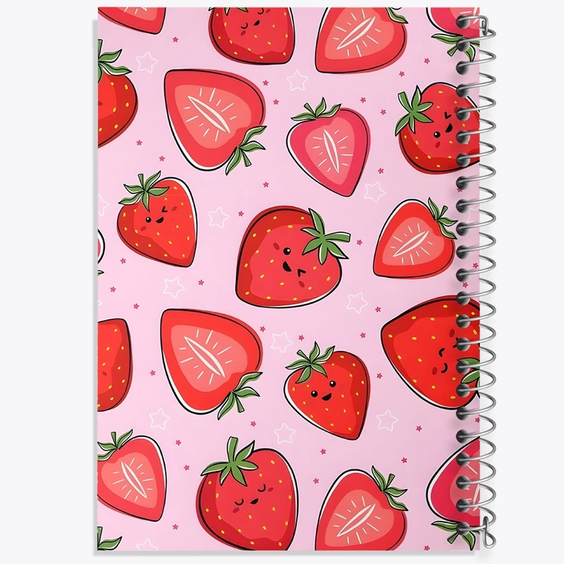 دفتر نت موسیقی 50 برگ خندالو مدل توت فرنگی کد F1380