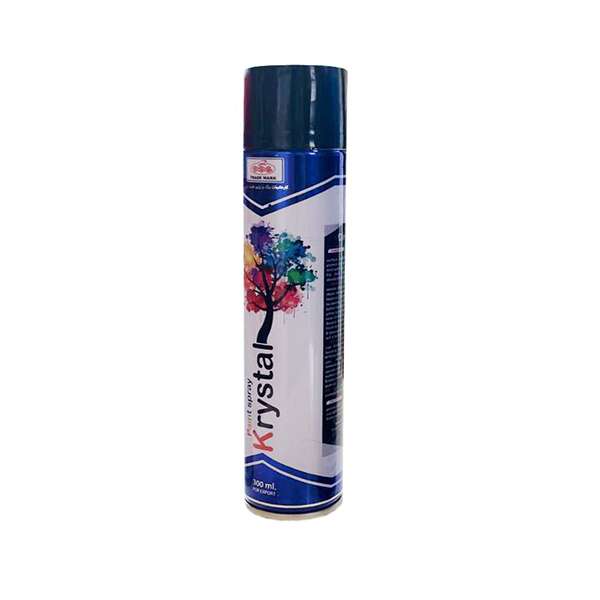 اسپری رنگ مشکی مات کریستال مدل A24 حجم 300 میلی لیتر