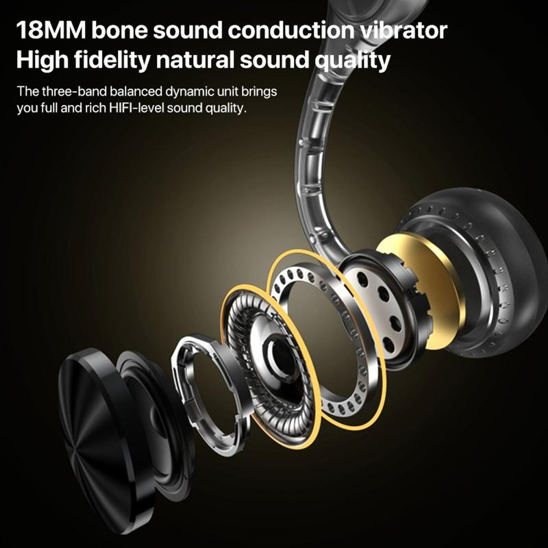 خرید و قیمت هدفون بلوتوثی یسیدو مدل BONE CONDUCTION YSP12