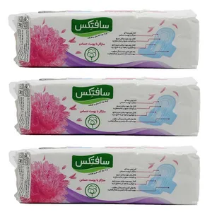 نوار بهداشتی سافتکس مدل Sensitive بسته 3 عددی