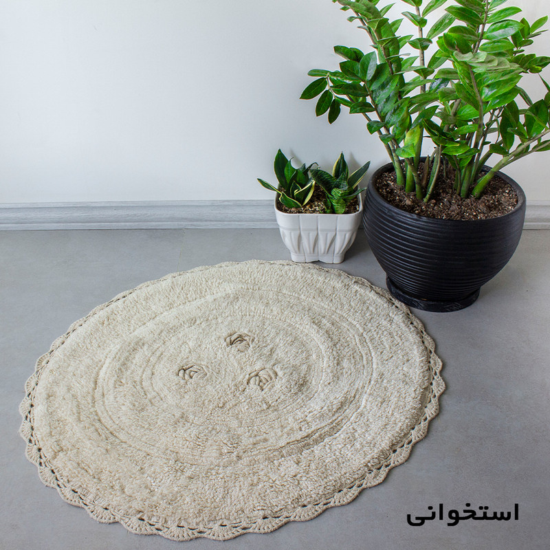 پادری مدل الارز کد 5054 سایز 90×90 سانتی‌ متر