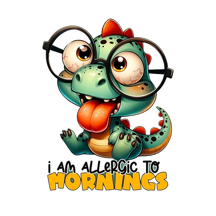 استیکر پارچه و لباس پاد آفرین مدل کارتونی کد S965