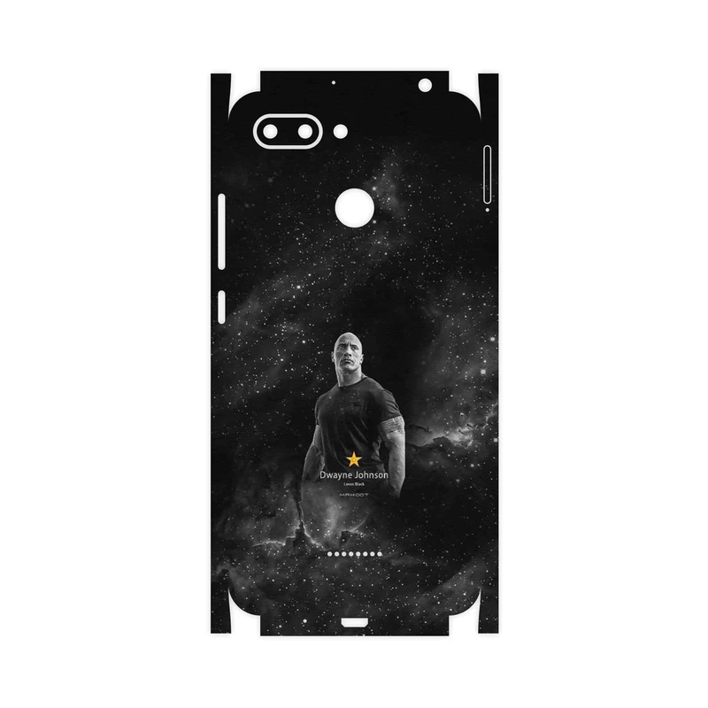 برچسب پوششی ماهوت مدل Dwayne Johnson-FullSkin مناسب برای گوشی موبایل شیائومی Redmi 6
