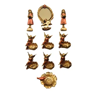 مجموعه هفت سین 10 پارچه طرح فرشته مدل 388