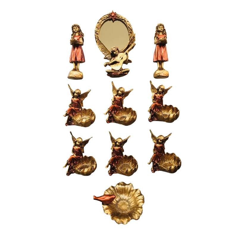 مجموعه هفت سین 10 پارچه طرح فرشته مدل 388