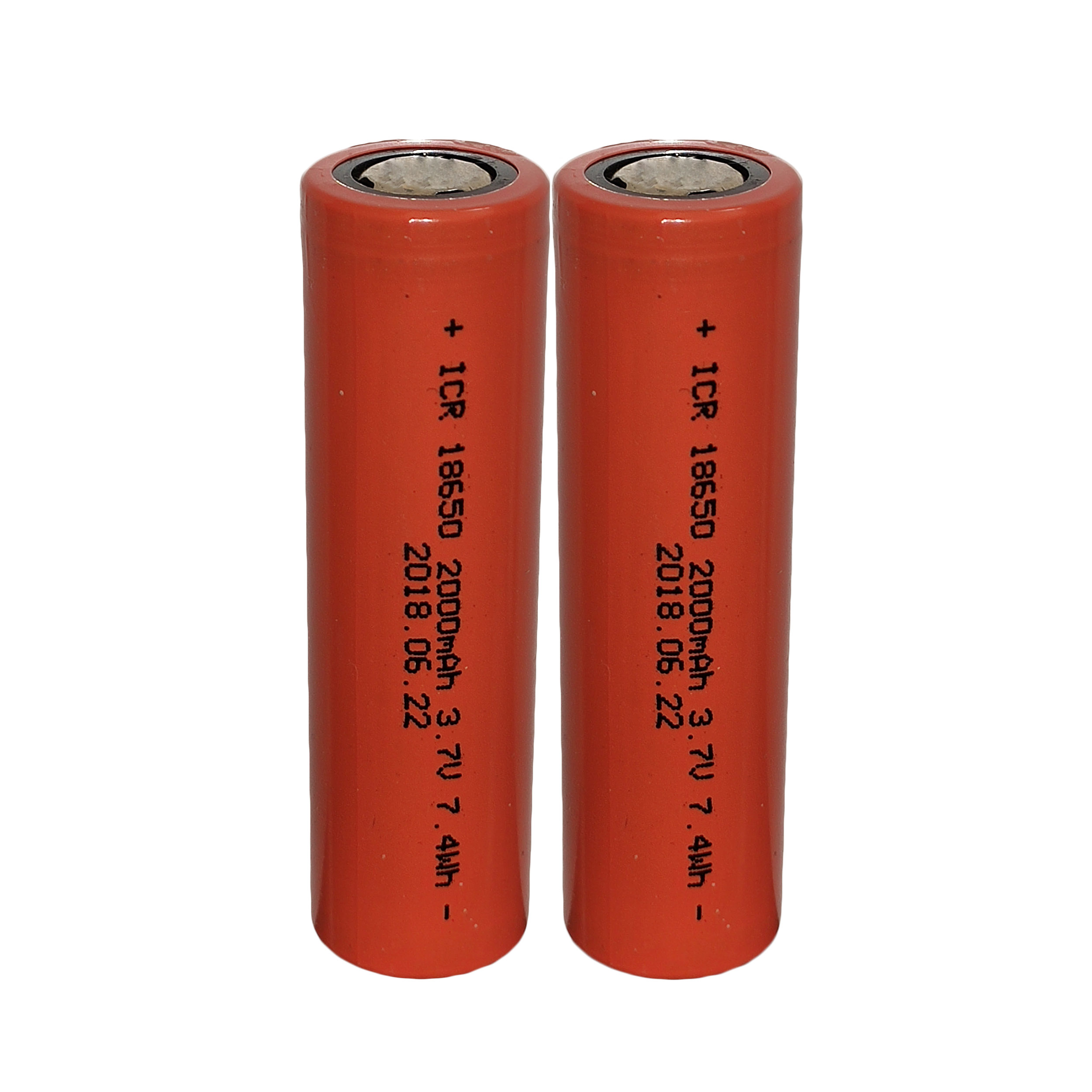  باتری لیتیوم یون قابل شارژ مدل al-2600 ظرفیت 2000 میلی آمپر ساعت بسته 2 عددی