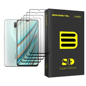 Somastel SD Glass MIX004 Screen Protector For Oppo A9 Pack Of 4