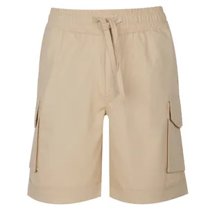 شلوارک مردانه دل مد گروپ مدل 249016809 کتان رنگ کرم