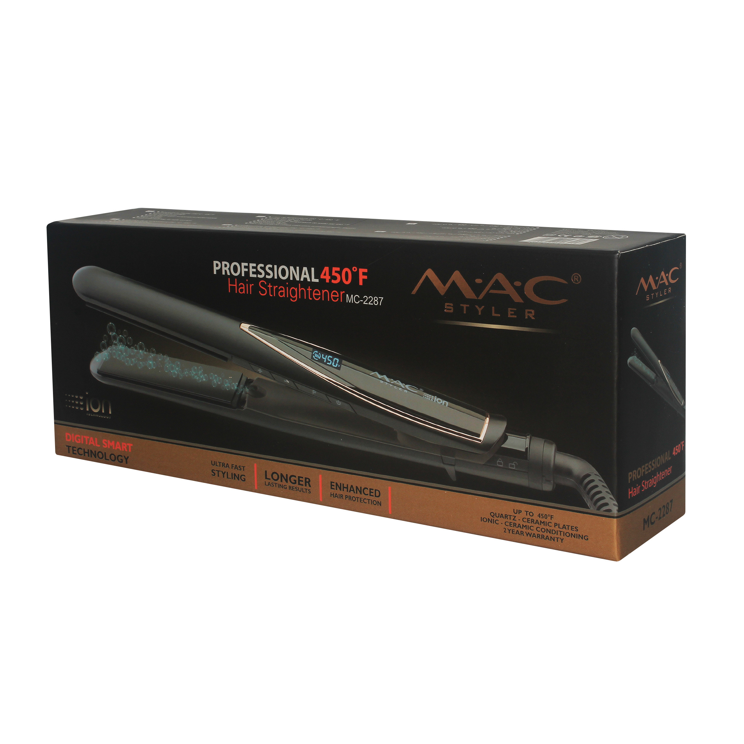 اتو و حالت دهنده مو مک استایلر مدل MC-2287 اتو و حالت دهنده مو مک استایلر مدل MC-2287