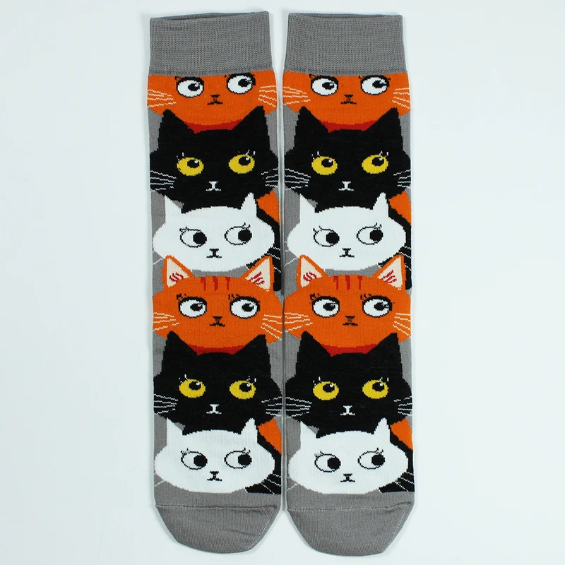 جوراب ساق بلند پاتریس مدل گربه 