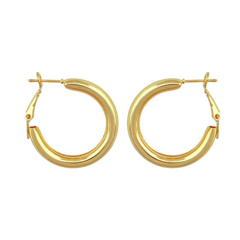 گوشواره زنانه وای اس ایکس مدل حلقه کد E4391
