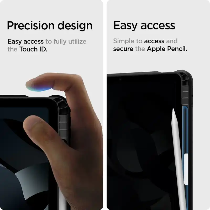 کاور اسپیگن مدل Tough Armor Pro مناسب برای تبلت اپل iPad Air 10.9 2020 / 2022