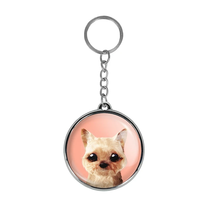 جاکلیدی خندالو طرح سگ مدل دوطرفه کد 2824428245