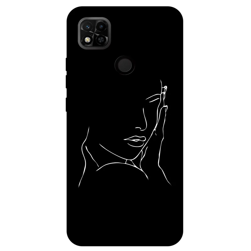 کاور مگافون طرح دخترانه مدل 8153 مناسب برای گوشی موبایل شیائومی Redmi 10A / 10A Sport