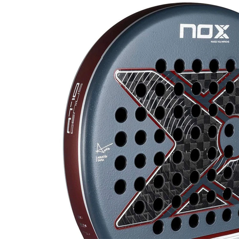 عکس شماره 5 : راکت پدل نوکس مدل at10 genius 12k agustin tapia 2025