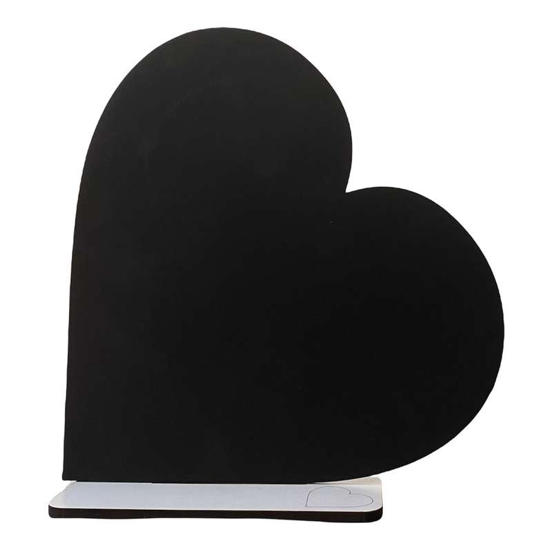 تخته سیاه مدل قلب سایز 24×25 سانتی متر