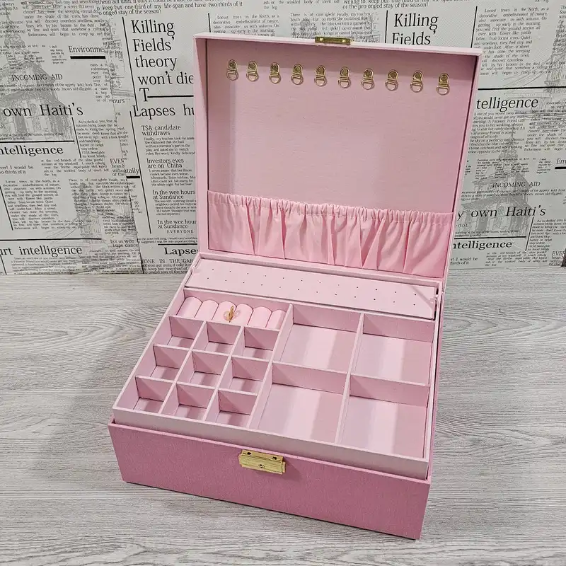 جعبه جواهرات مدل دو طبقه