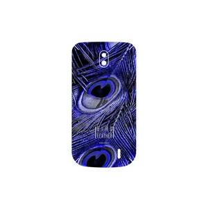 MAHOOT Purple Feather Cover Sticker for Nokia 1