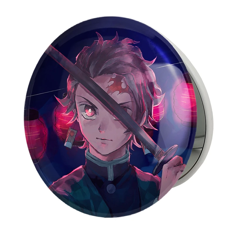 آینه جیبی خندالو طرح کامادو تانجیرو انیمه شیطان کش مدل تاشو کد 11497 