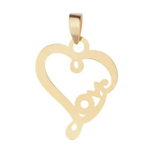 آویز گردنبند طلا 18 عیار زنانه نیوانی مدل AV015