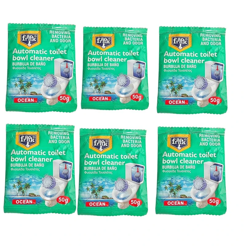قرص جرمگیر توالت فرنگی فرانک مدل اقیانوس بسته 6 عددی