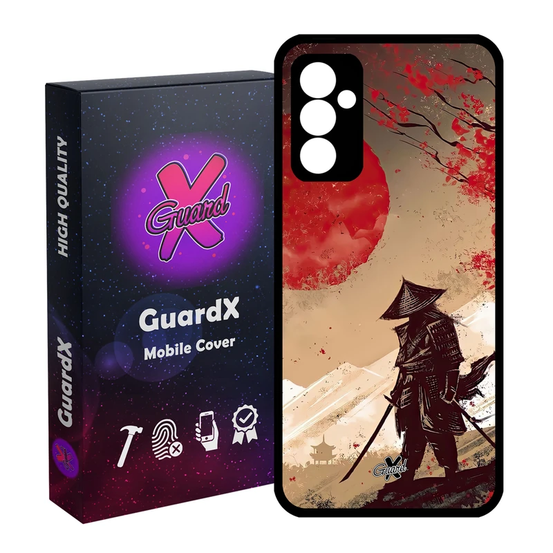 کاور گارد ایکس طرح سامورایی مدل Glass10606 مناسب برای گوشی موبایل سامسونگ Galaxy A55 / A55 5G