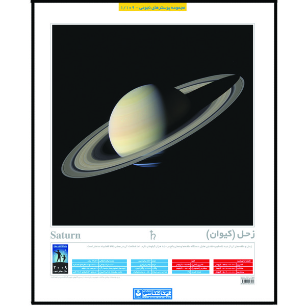 پوستر آموزش گیتاشناسی مدل زحل کد 1109
