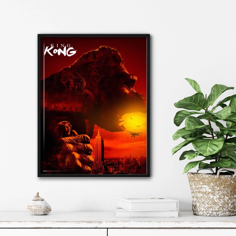 تابلو آتریسا طرح پوستر فیلم kingkong مدل ATm241