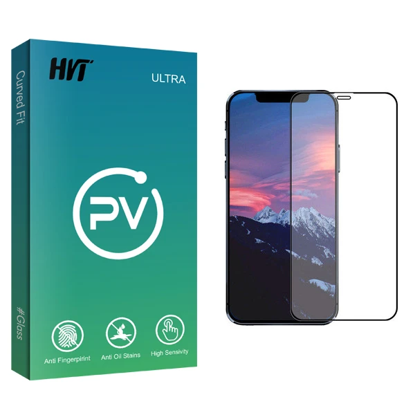 محافظ صفحه نمایش سرامیکی اچ وی تی مدل PV glass مناسب برای گوشی موبایل اپل iPhone 12 Pro Max