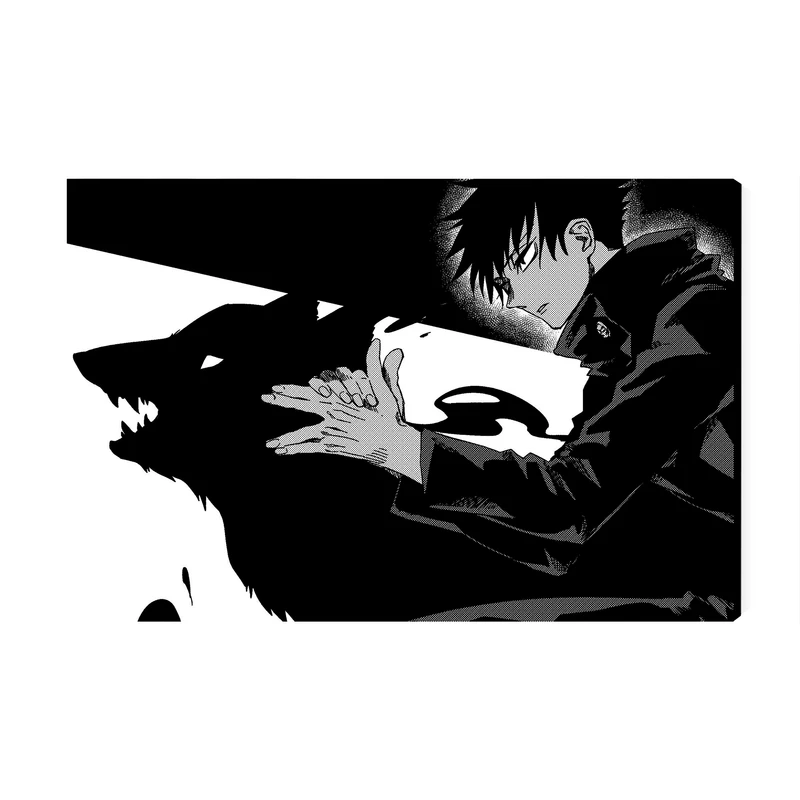 تابلو شاسی عرش مدل انیمه جوجوتسو کایزن Jujutsu Kaisen کد As2589