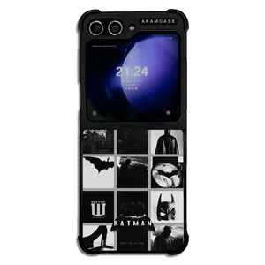 AKAM AMC-WSGZFLIP5-BATMAN10 Cover For Samsung Galaxy Z Flip 5
