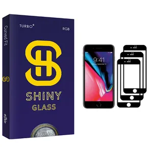 Atouchbo Shiny Glass Screen Protector For Apple iPhone 8 Plus Pack Of 3