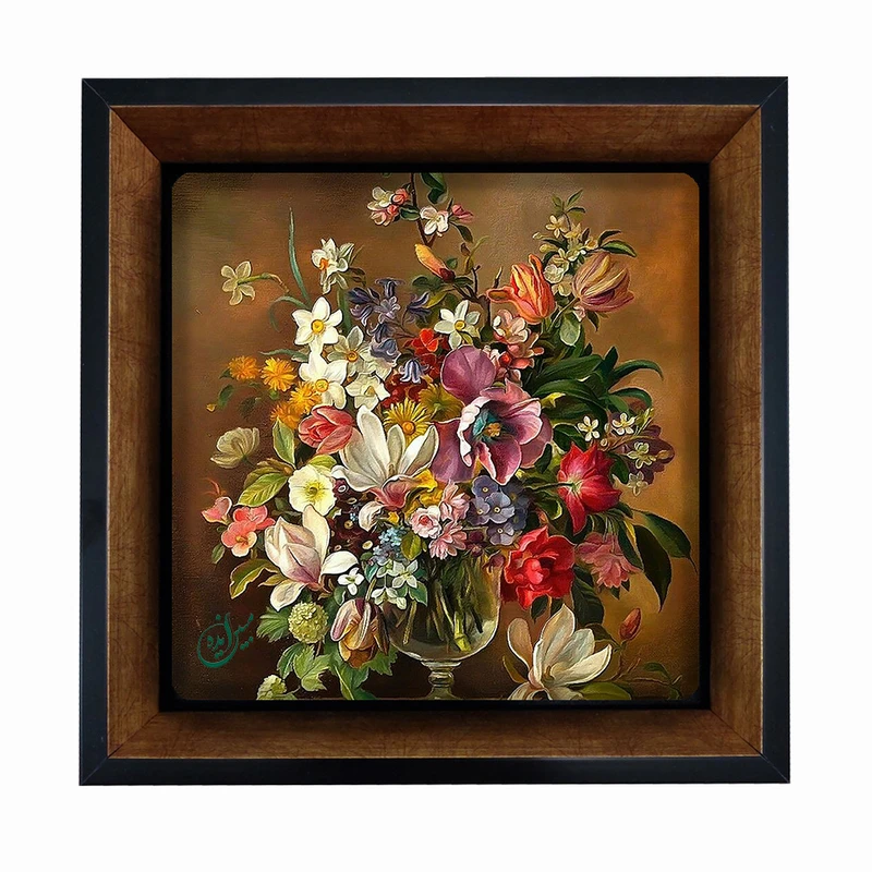 تابلو مبین ایده مدل گل Th20 کد 566