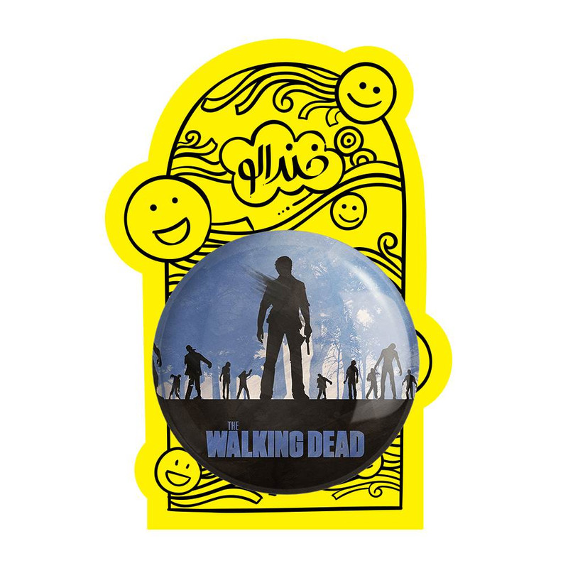آینه جیبی خندالو مدل سریال مردگان متحرک The Walking Dead کد 10184 آینه جیبی خندالو مدل سریال مردگان متحرک The Walking Dead کد 10184