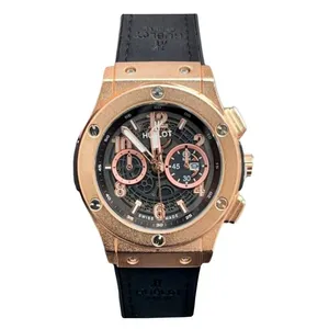 ساعت مچی عقربه‌ای مردانه هابلوت مدل اسکلتون طرحدار Rm