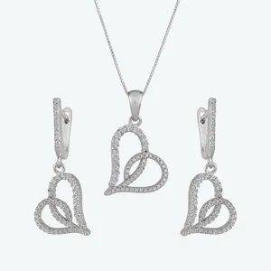 نیم ست نقره زنانه مدل SS-0-4