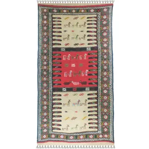 گلیم دستبافت دو متری مدل قوچان کد ghch 1103