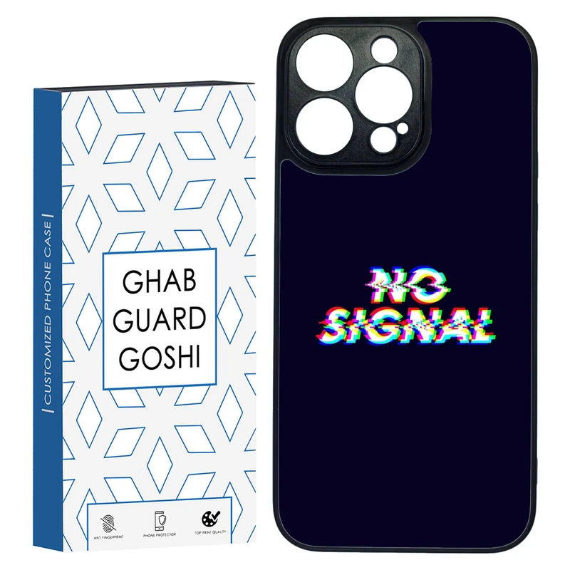 کاور قاب گارد گوشی طرح no signal کد TPU-193 مناسب برای گوشی موبایل اپل Iphone 14 PRO MAX