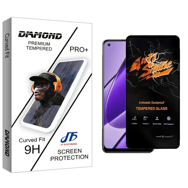 محافظ صفحه نمایش جی اف مدل Diamond Antistatic مناسب برای گوشی موبایل ریلمی 11 4G