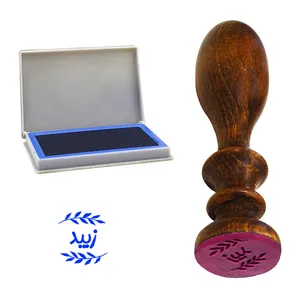 مهر رامان مدل برگ طرح زبید به همراه استامپ
