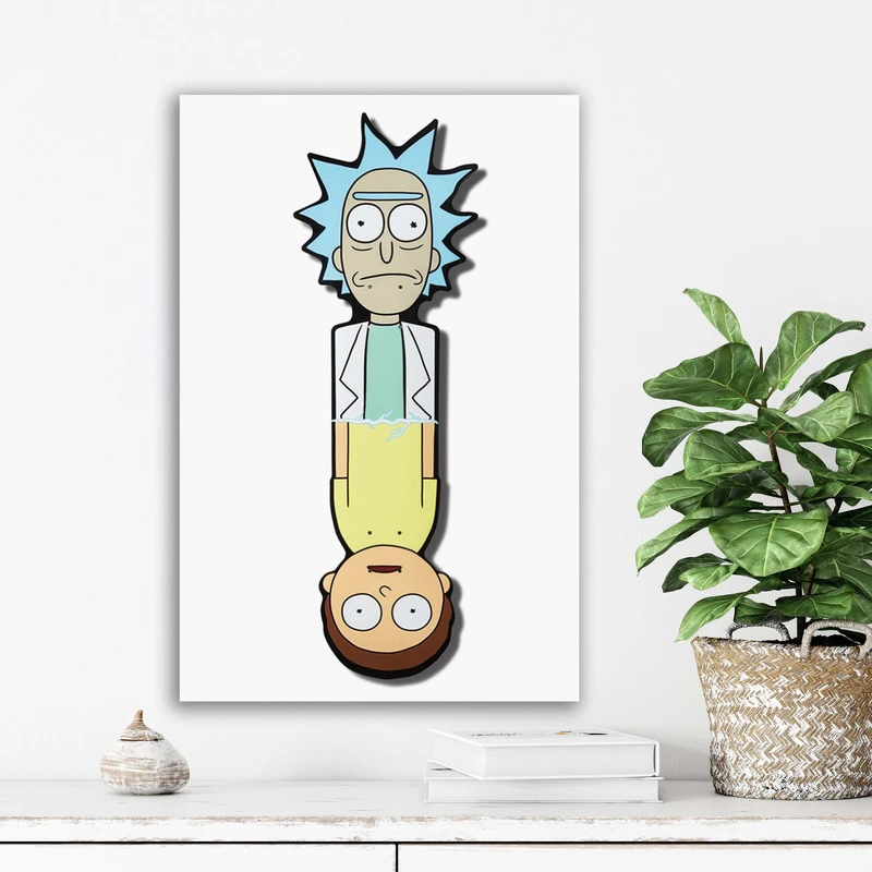 تابلو شاسی آتریسا مدل ریک اند مورتیRick and Morty