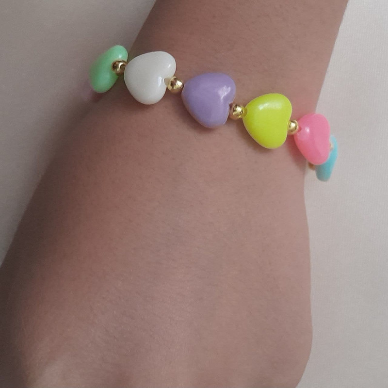 نیم ست دخترانه مدل قلبی