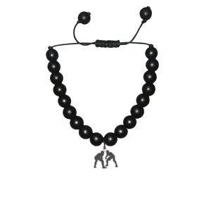 دستبند مهره ای هایکا طرح ورزشی گارد کشتی کد bd.ha 25