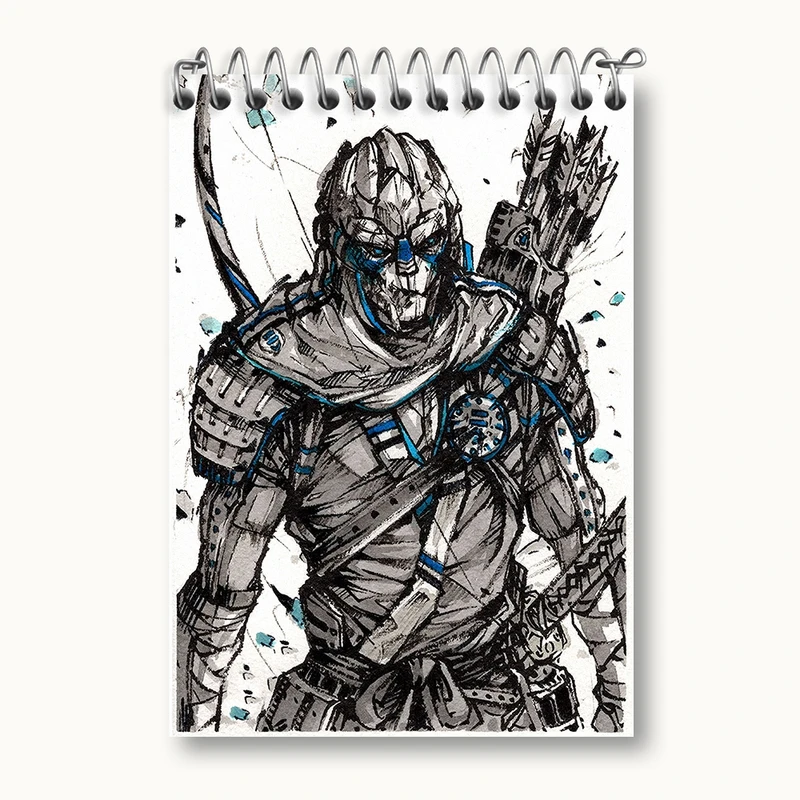 دفتر یادداشت 50 برگ خندالو مدل بازی مس افکت (Mass Effect) کد 31545