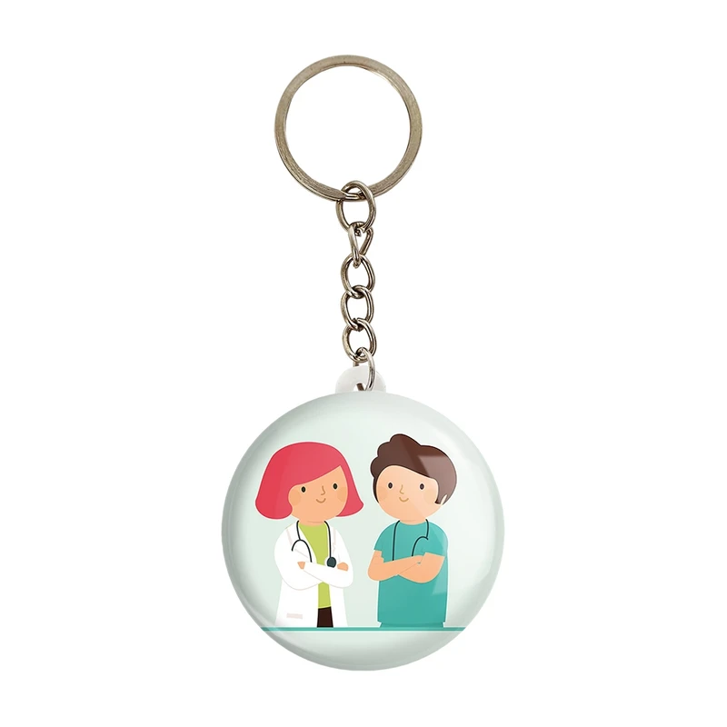 جاکلیدی خندالو مدل پزشک و پرستار کودکانه کد 36517