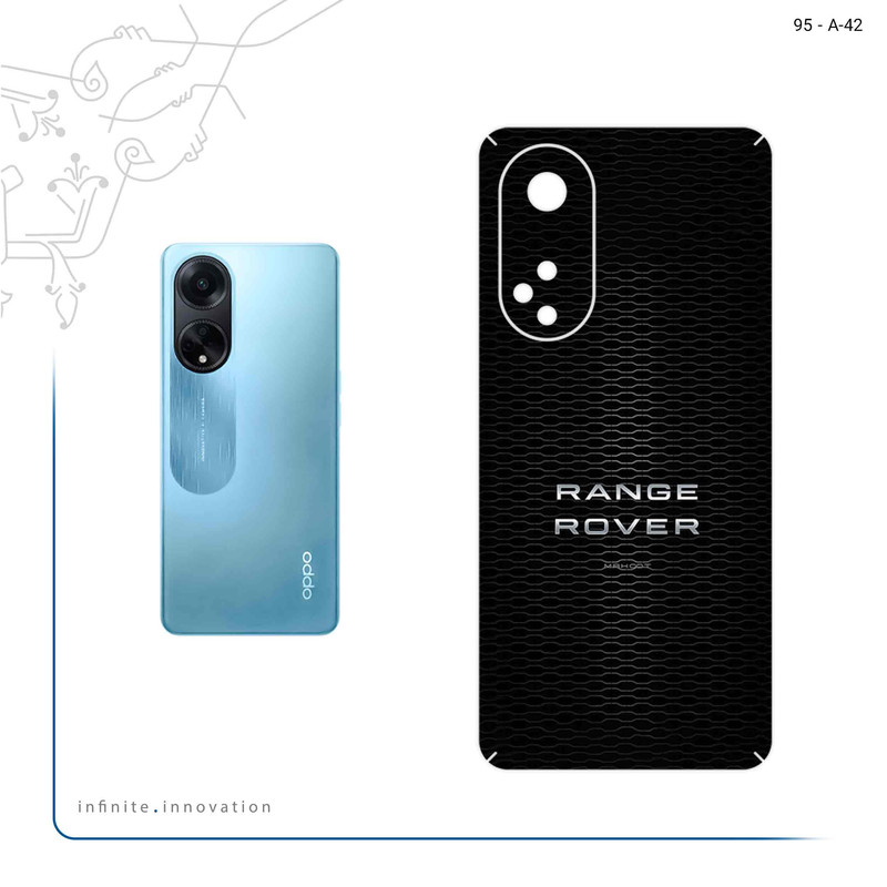 برچسب پوششی ماهوت مدل Range_Rover_Logo مناسب برای گوشی موبایل اپو A98