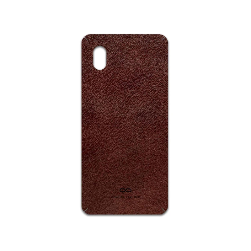 برچسب پوششی ماهوت مدل Natural-Leather مناسب برای گوشی موبایل سامسونگ Galaxy A01 Core