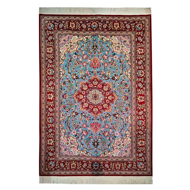 فرش دستباف سه و نیم متری طرح ترنج مدل AA202