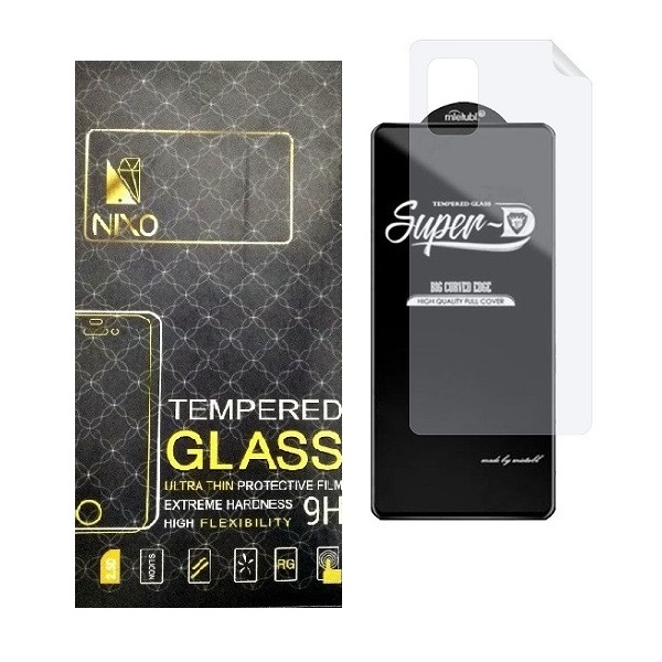 محافظ صفحه نمایش نیکسو مدل 2SN- مناسب برای گوشی موبایل سامسونگ Galaxy A71 5G به همراه محافظ پشت گوشی